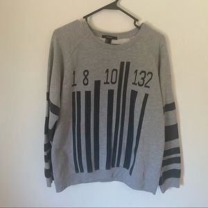 Forever 21 Barcode Sweater